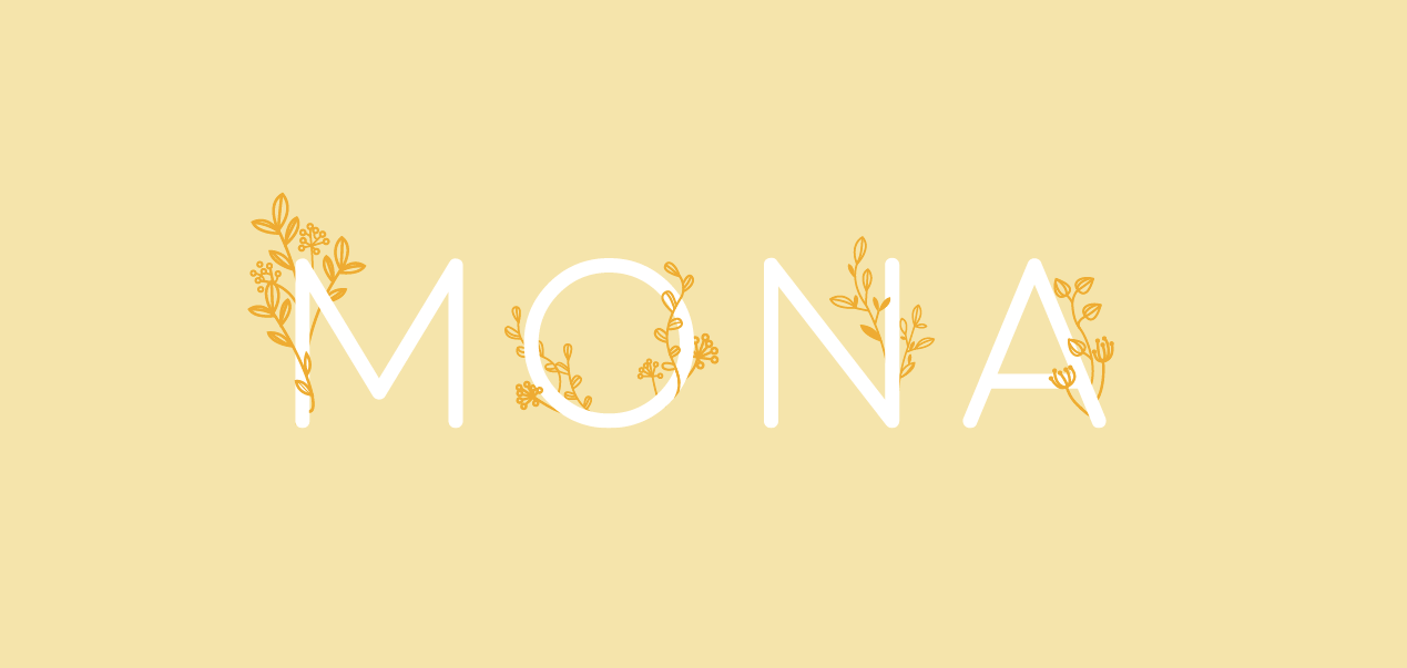 Mona - naam banner