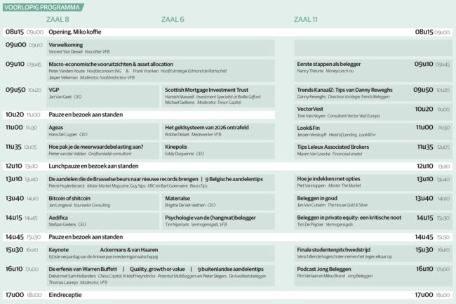 Voorlopig programma 8 6 11