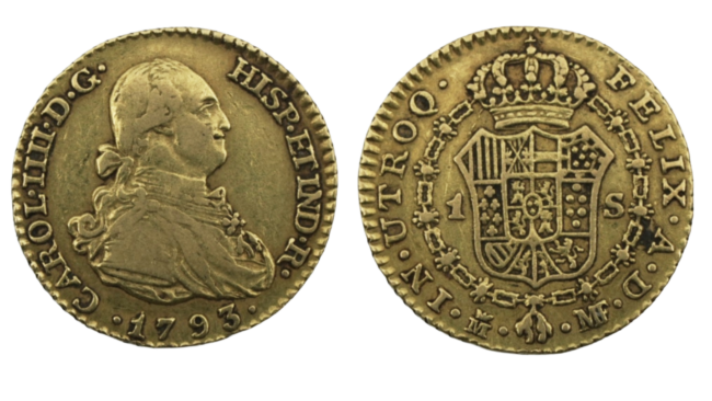 Escudo 1793 Spanje