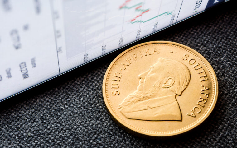 Au 1 oz Kr met grafiek