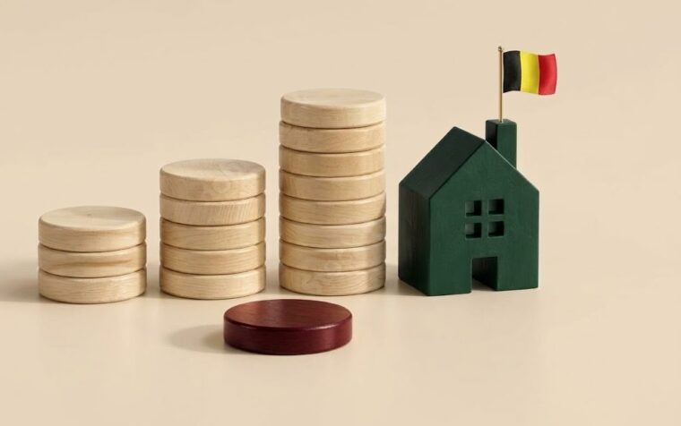 Belgische vastgoedmarkt inflatie vastgoedprijzen 2026