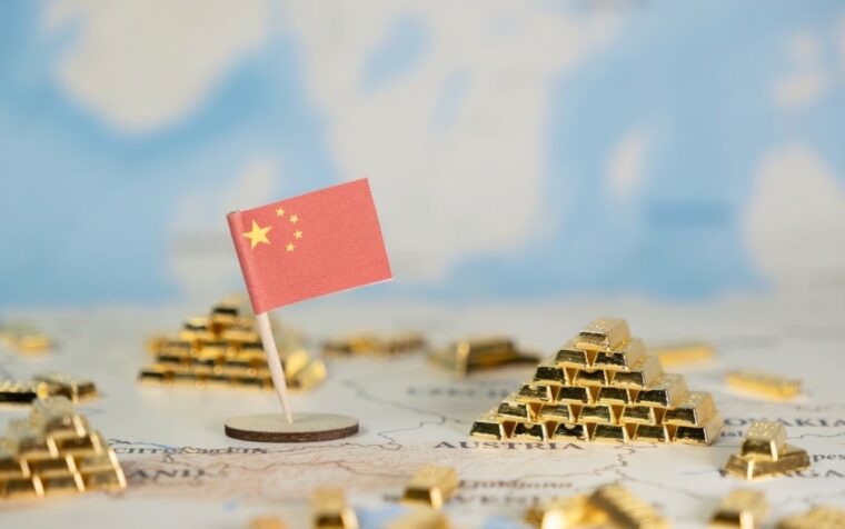 China goudreserves en goudprijs strategische aankopen