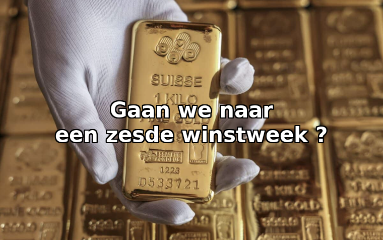 Gold text split