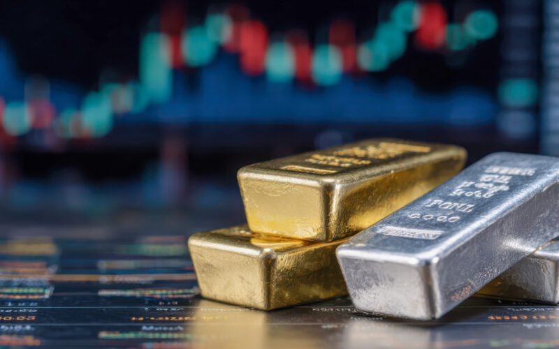 Goud en zilver stijging edelmetalen