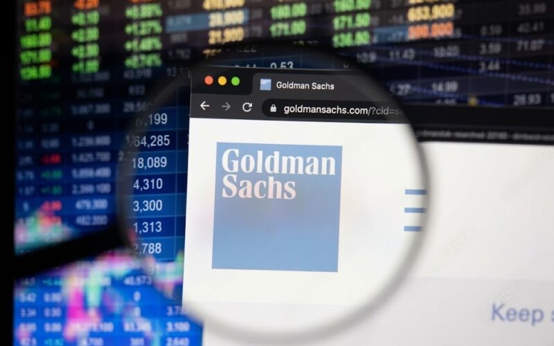 Goudprijs verwachting goldman sachs koersdoel