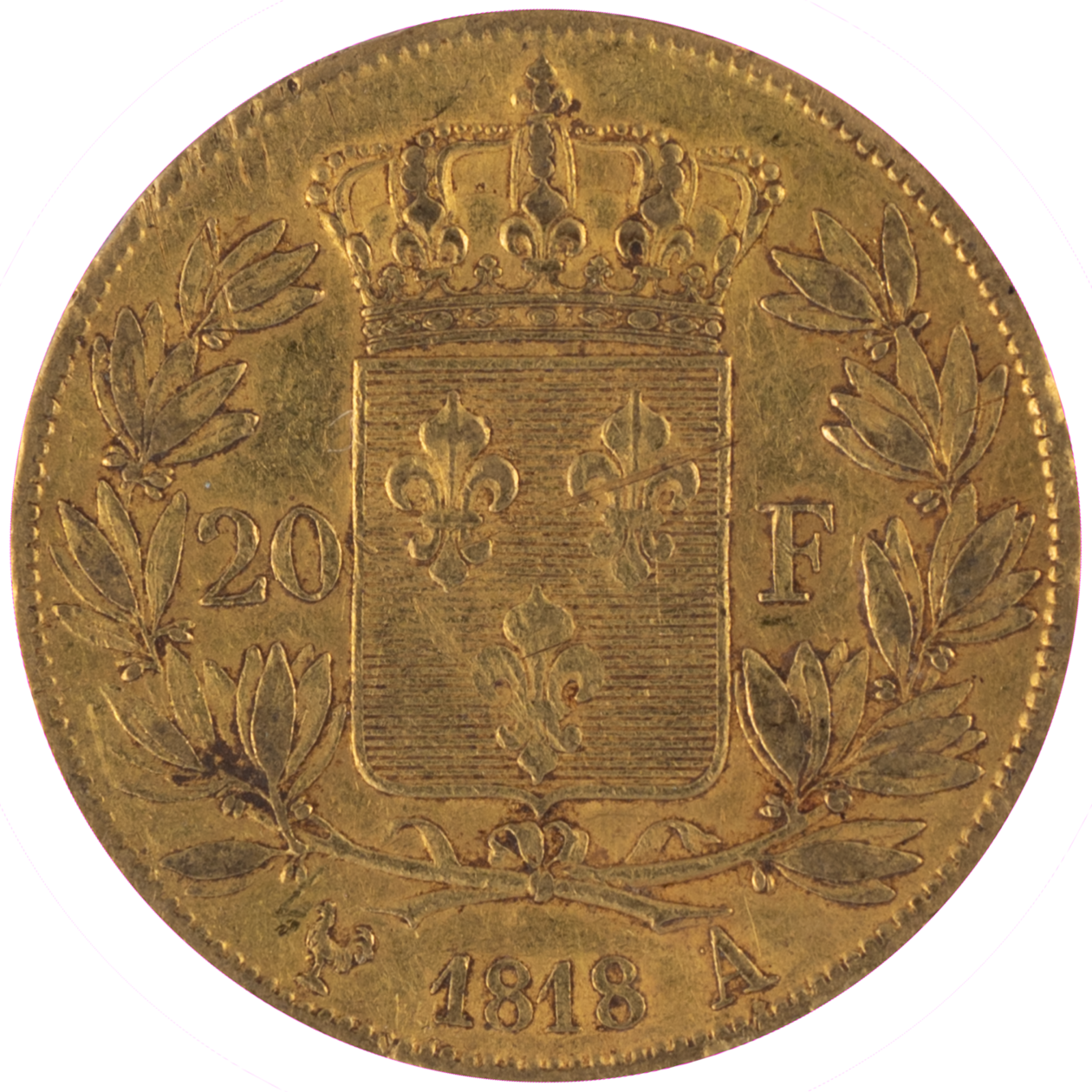20 Fr Louis XVIII 2