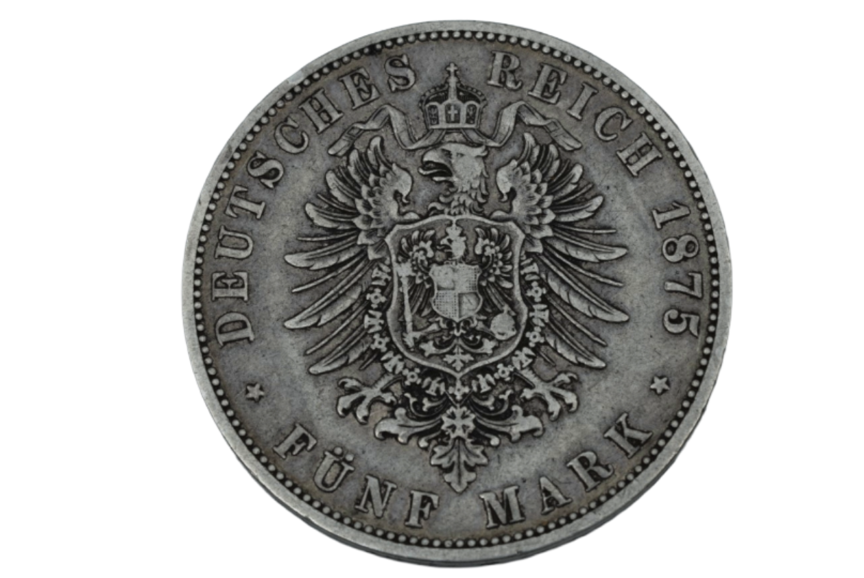 5 mark 1875 1