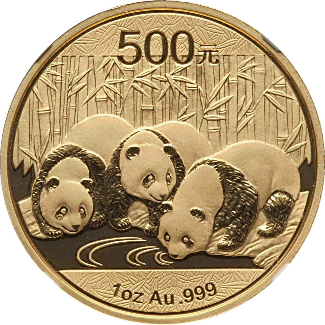 AU 1 Oz Panda 500 yuan 2013 2