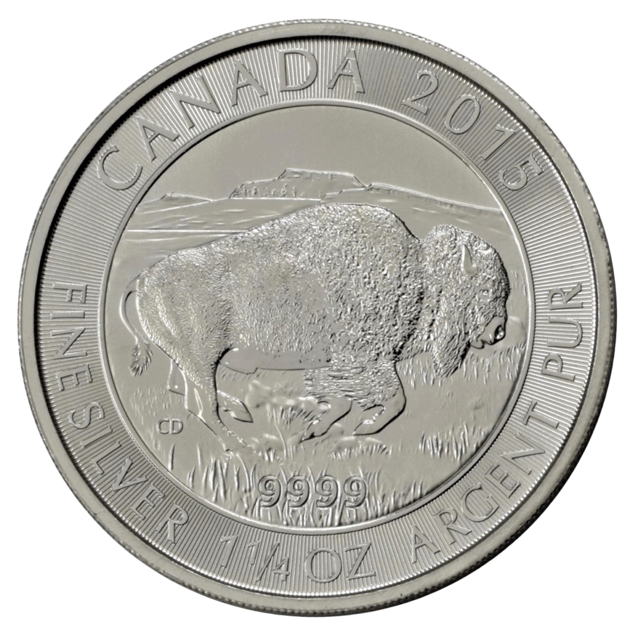 Ag 1 1 4 Oz Canadian Bison 2015