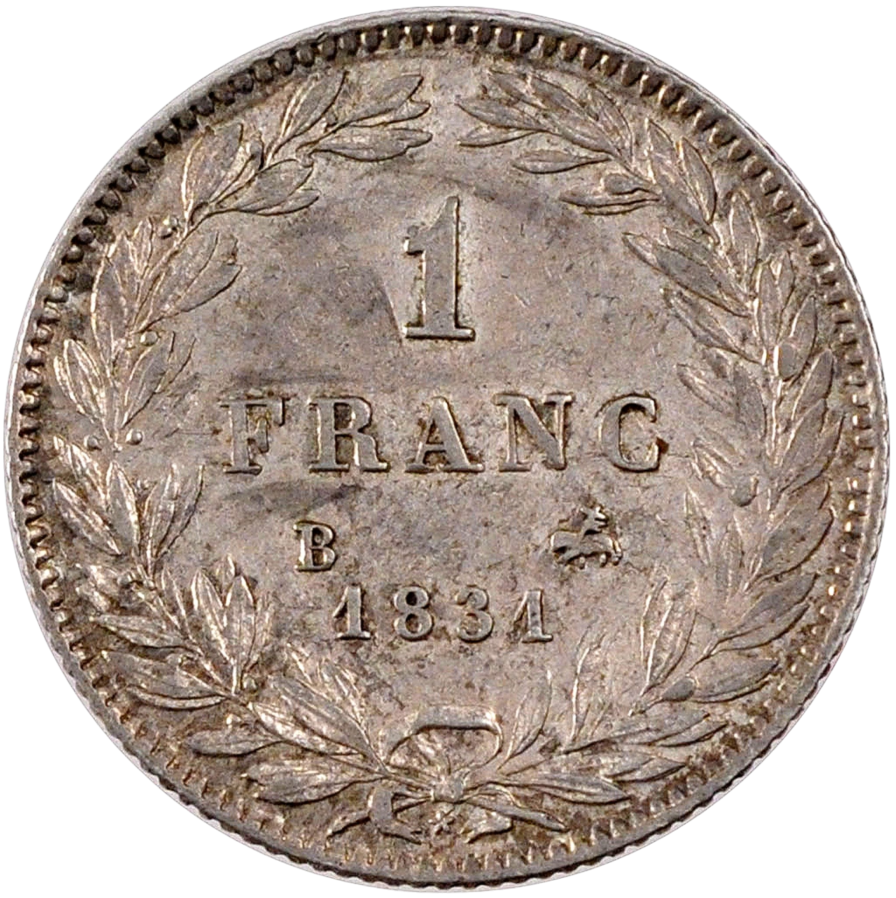 Ag 1 Franc Louis Philippe 2