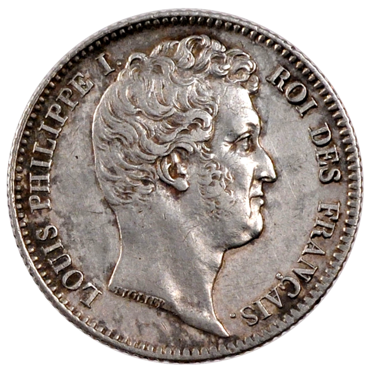 Ag 1 Franc Louis Philippe