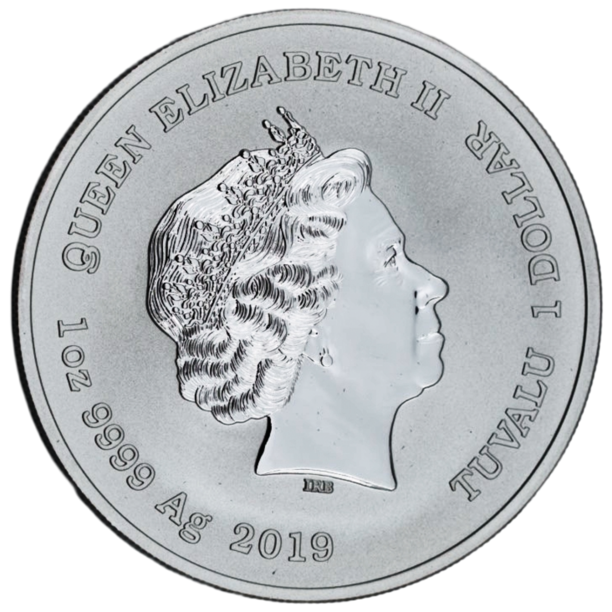 Ag 1 Ounce 2019 Simpsons Homer Simpson Tuvalu 1