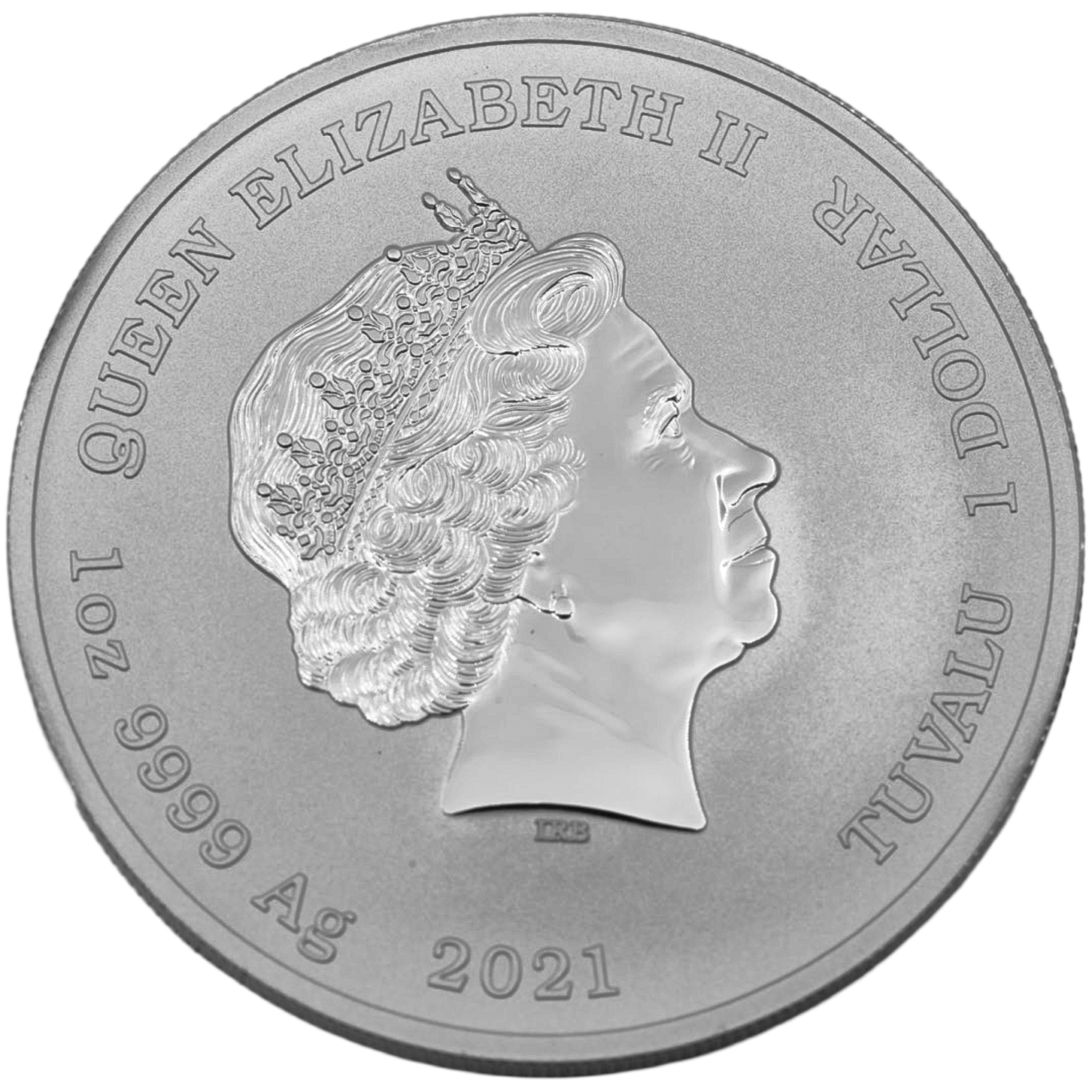 Ag 1 Ounce 2021 John Wayne Tuvalu