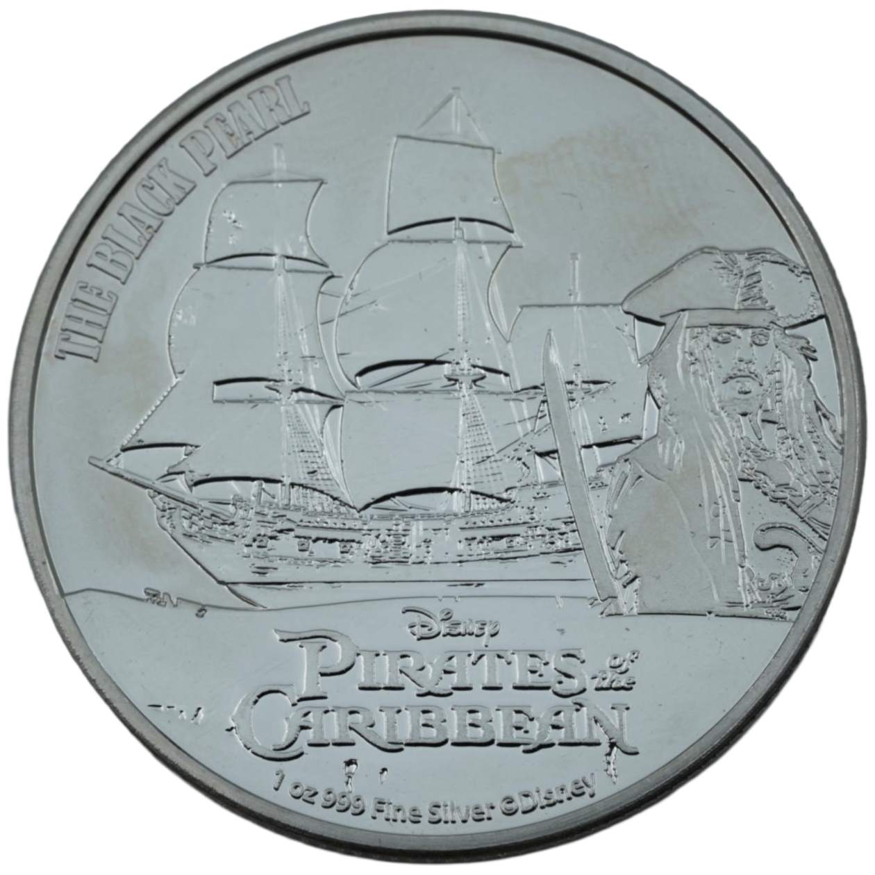 Ag 1 Ounce 2021 Pirates of the Caribbean The Black Pearl Niue