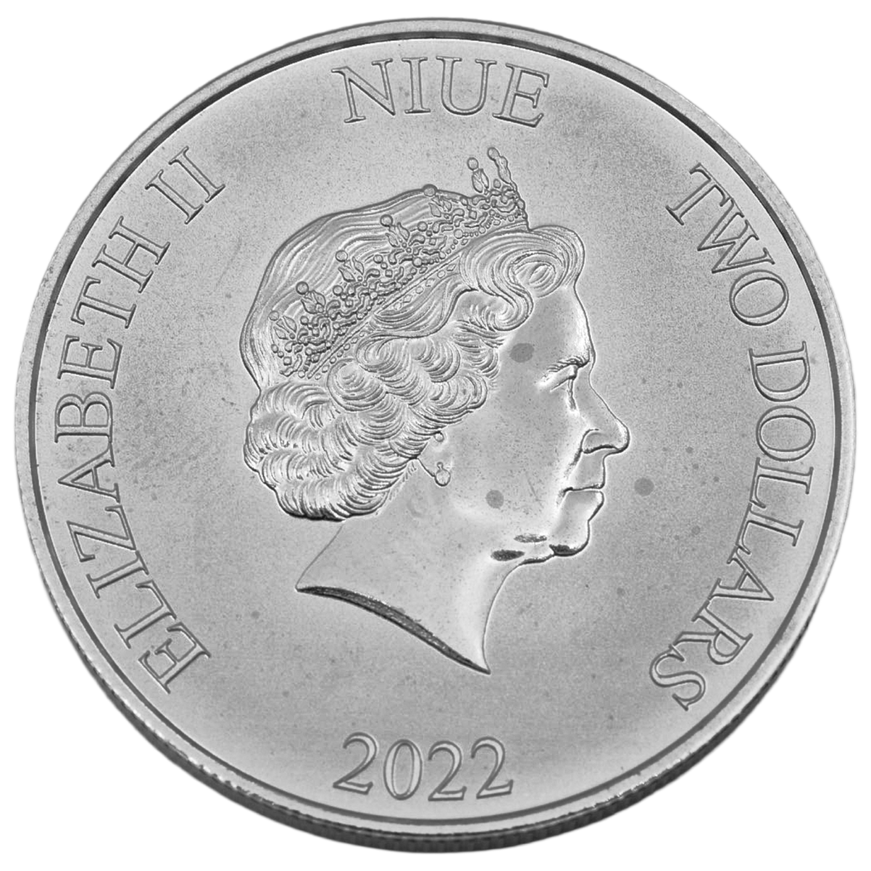 Ag 1 Ounce 2022 Donald Duck Christmas Niue 1