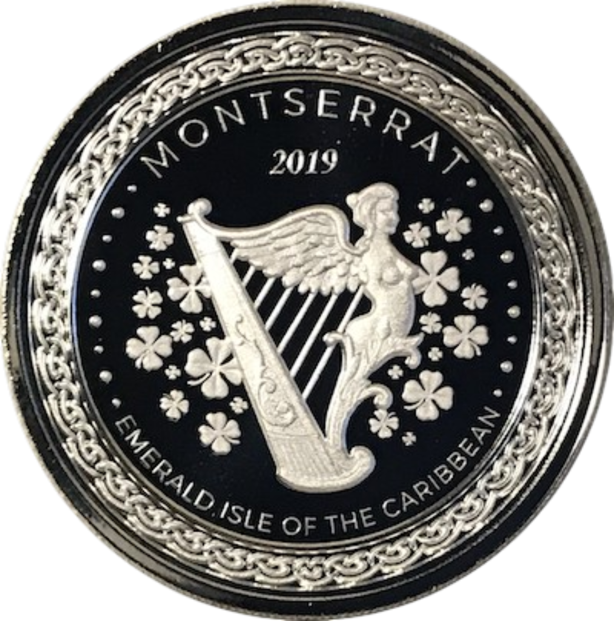 Ag 1 Oz Emerald Isle of the Carribean 2019