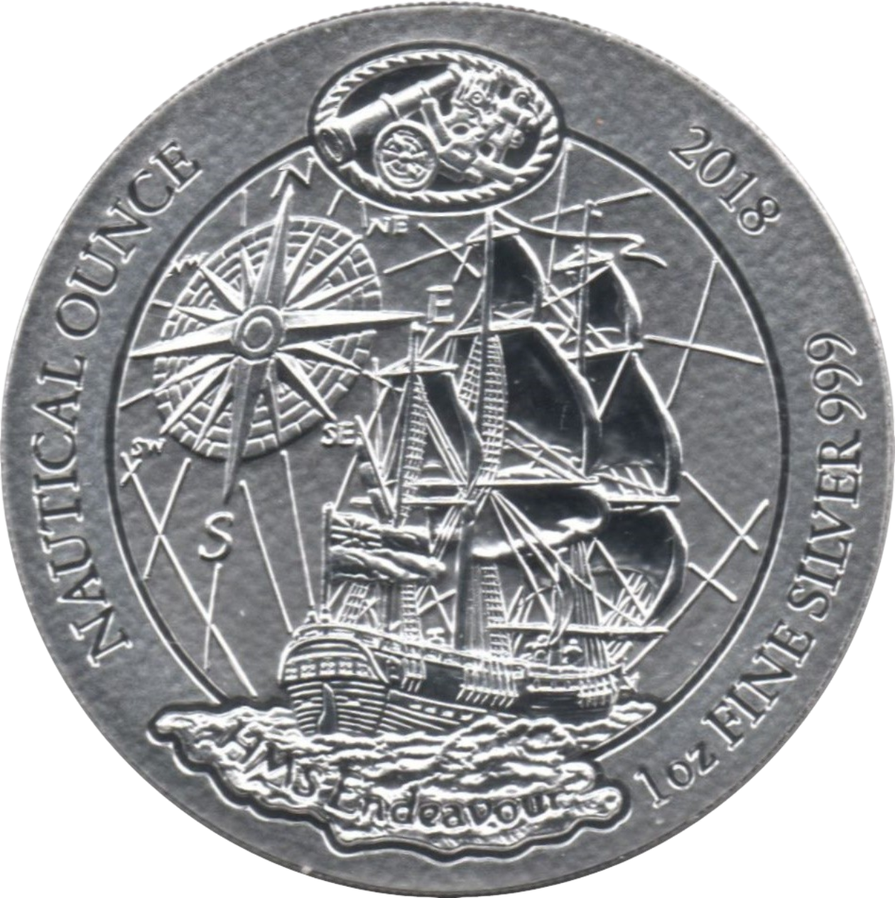 Ag 1 Oz HMS Endeavour 2018