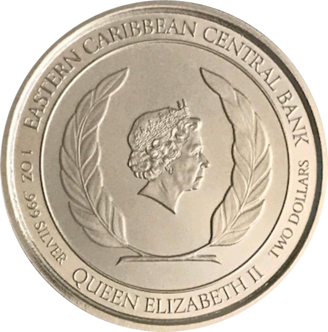 Ag 1 Oz Montserrat Emerald Isle of the Caribbean 2018 2