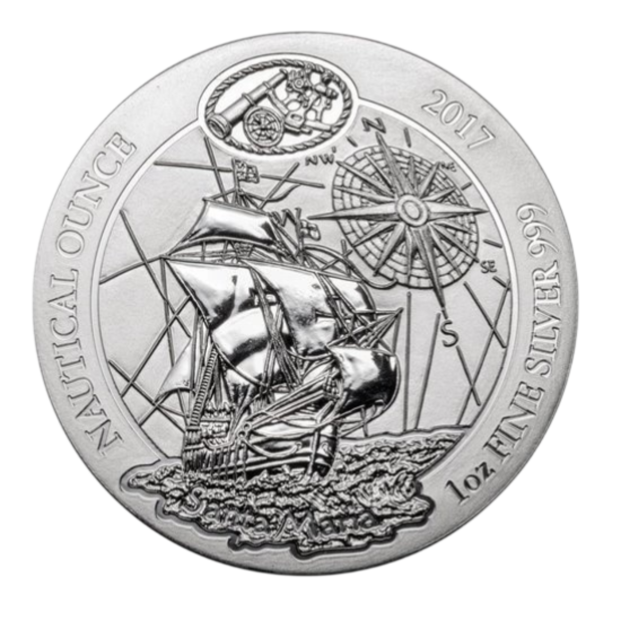 Ag 1 Oz Santa Maria 2017
