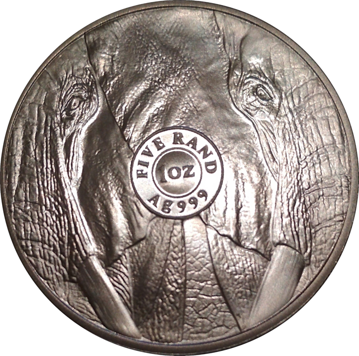 Ag 1 Oz The Big Five Elephant 2019 2