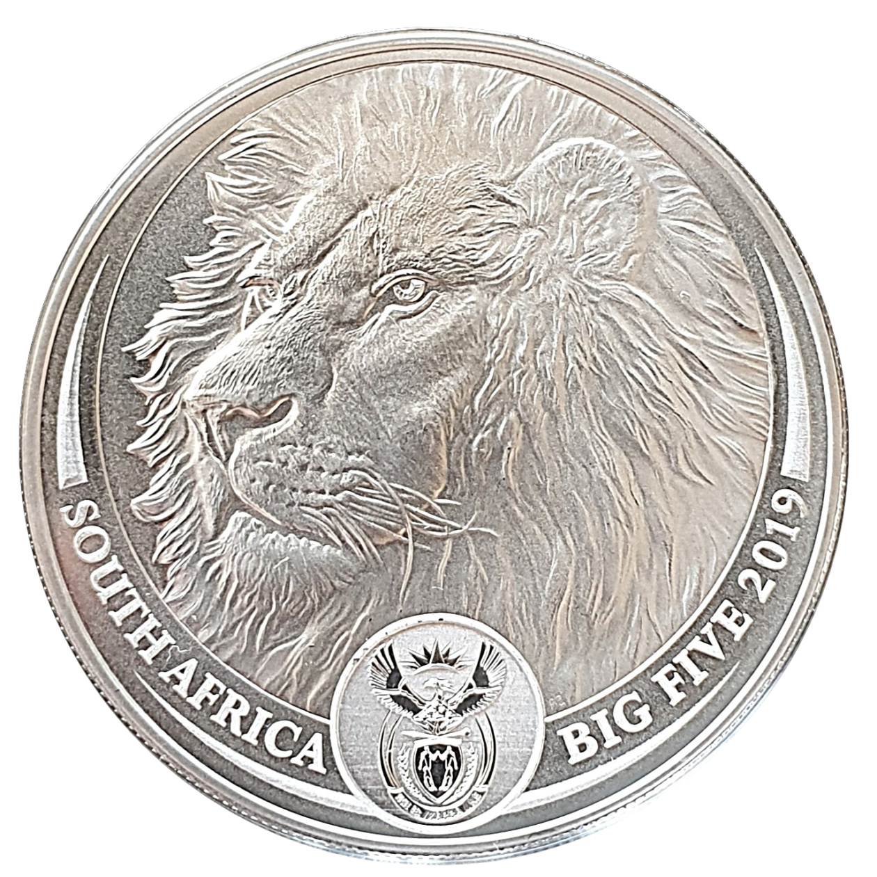 Ag 1 Oz The Big Five lion 2019 2