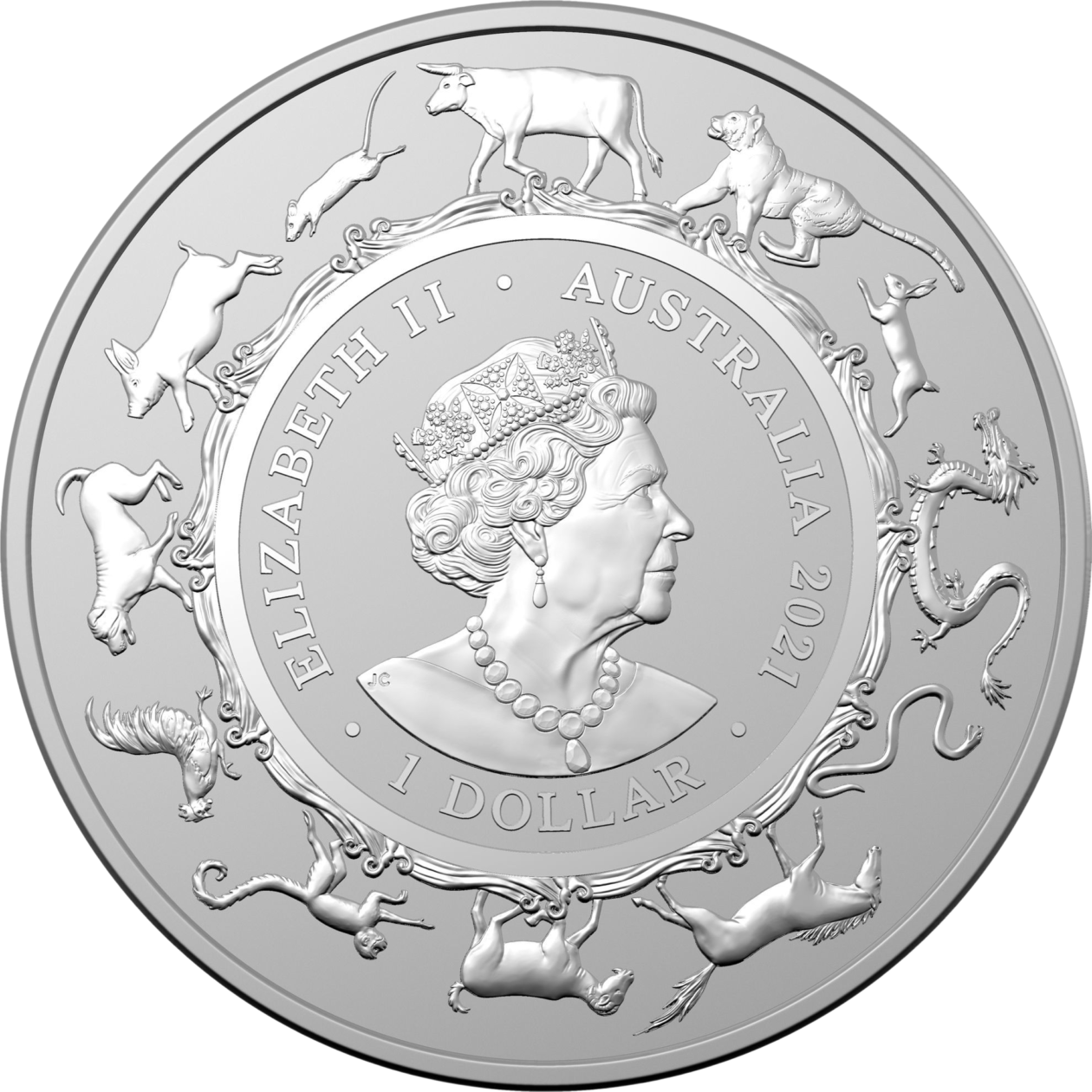 Ag 1 Oz The Year of the Ox 2