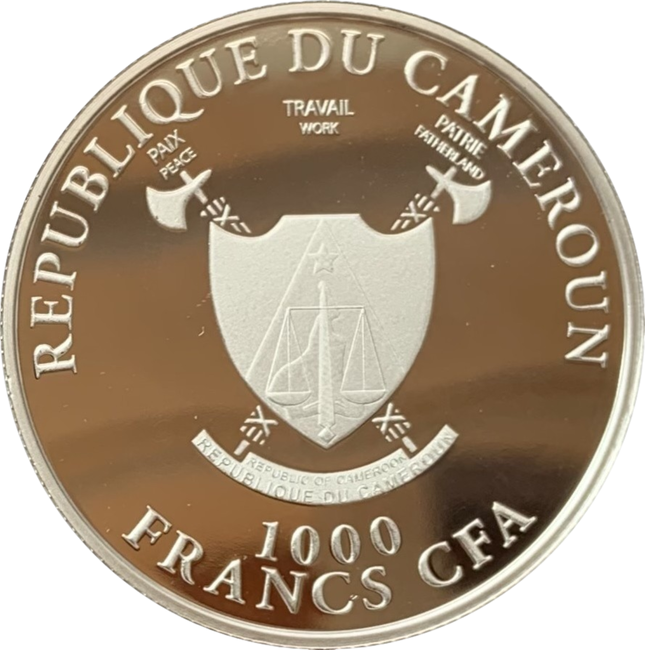 Ag 1 Oz Year of the dragon 2012 Kameroen 2