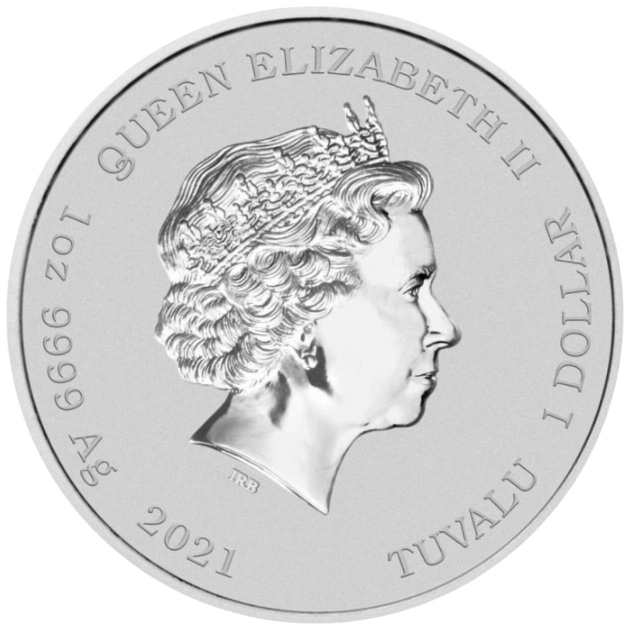 Ag 1 ounce 2021 The Simsons Family Tuvalu 1