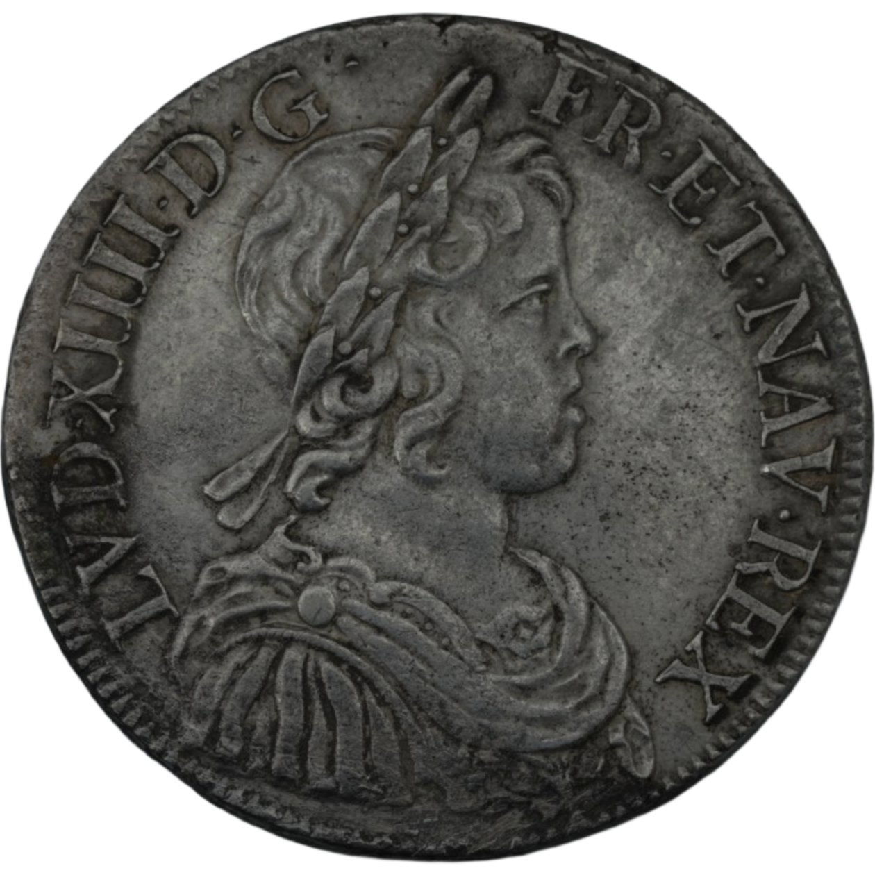 Ag 12 Ecu 1644 A Lodewijk XIV 1