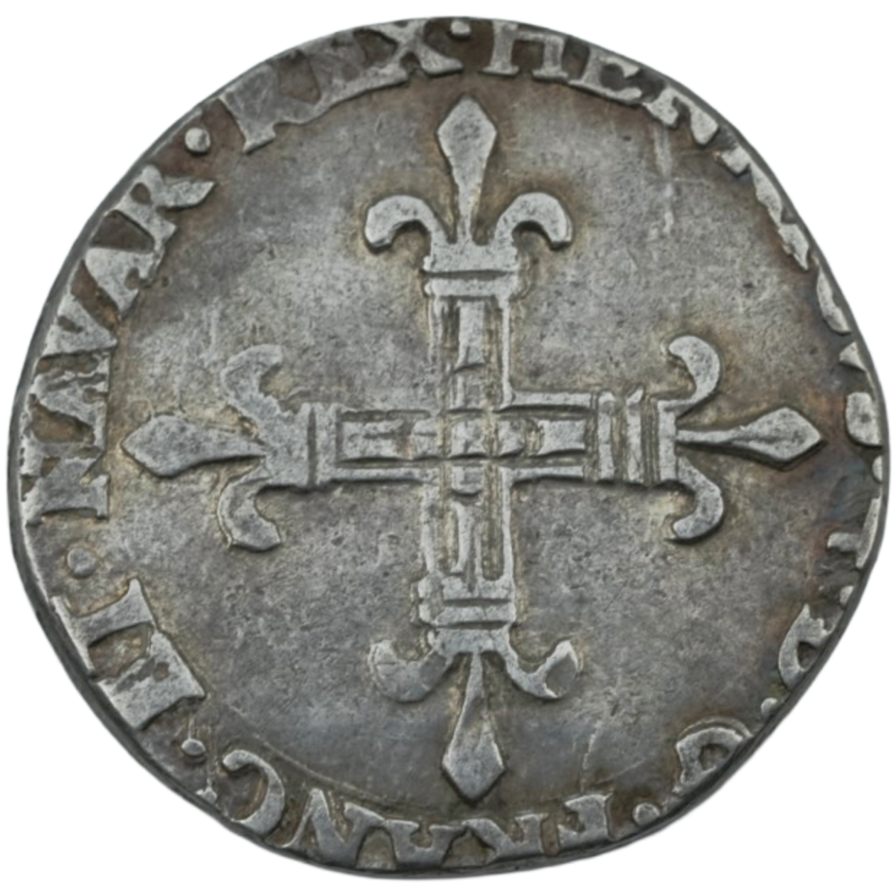 Ag 14 Ecu 1589 1610 Henri IV