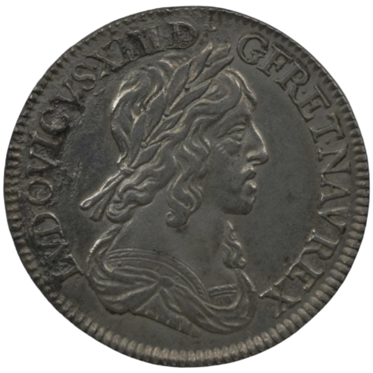 Ag 14 Ecu 1642 A Lodewijk XIII