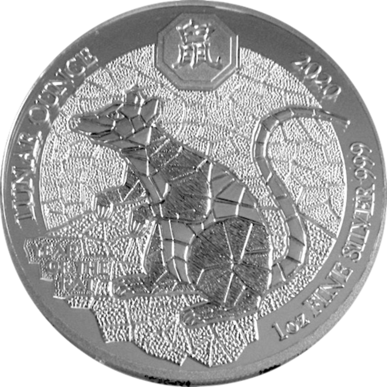 Ag 1 Oz Year of the Rat 2020