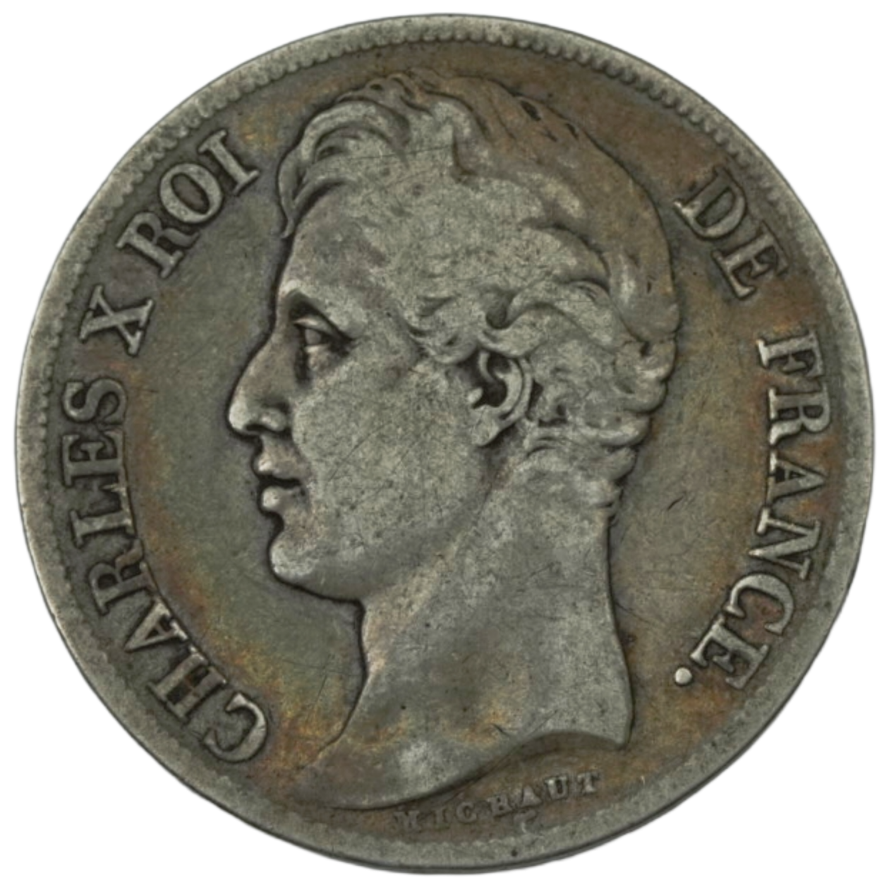 Ag 2 Francs 1829 BB Charles X