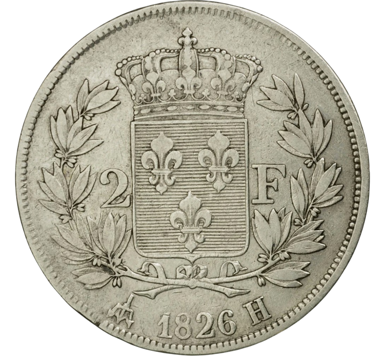 Ag 2 Francs Charles X 2