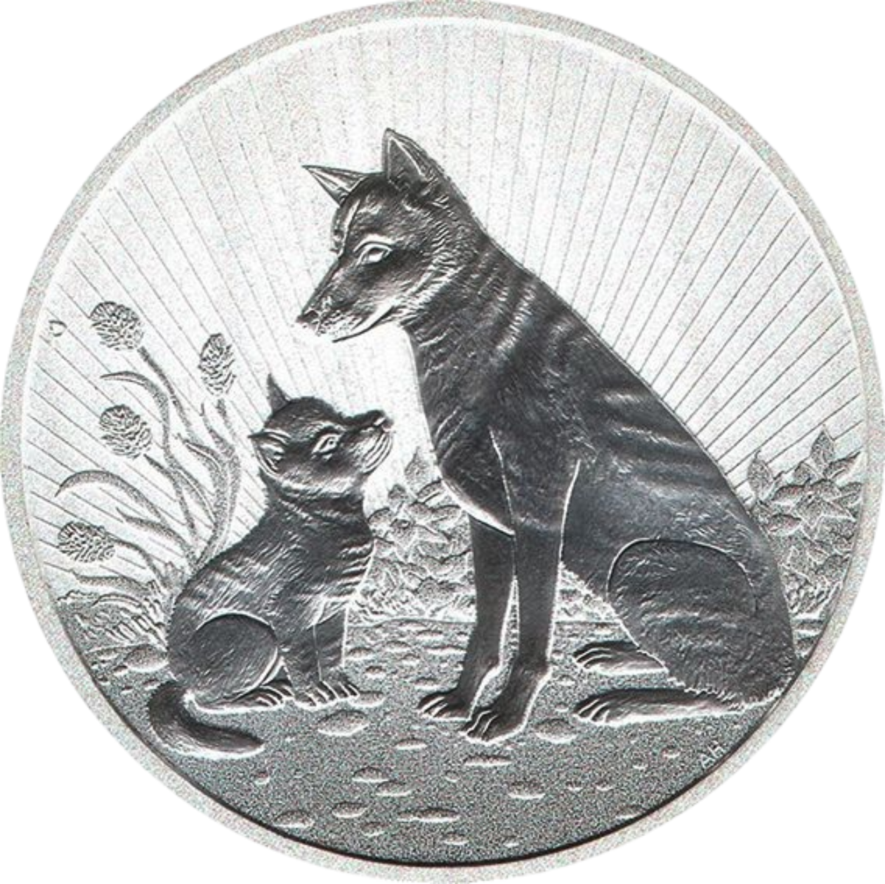 Ag 2 Oz Australian Dingo 2022