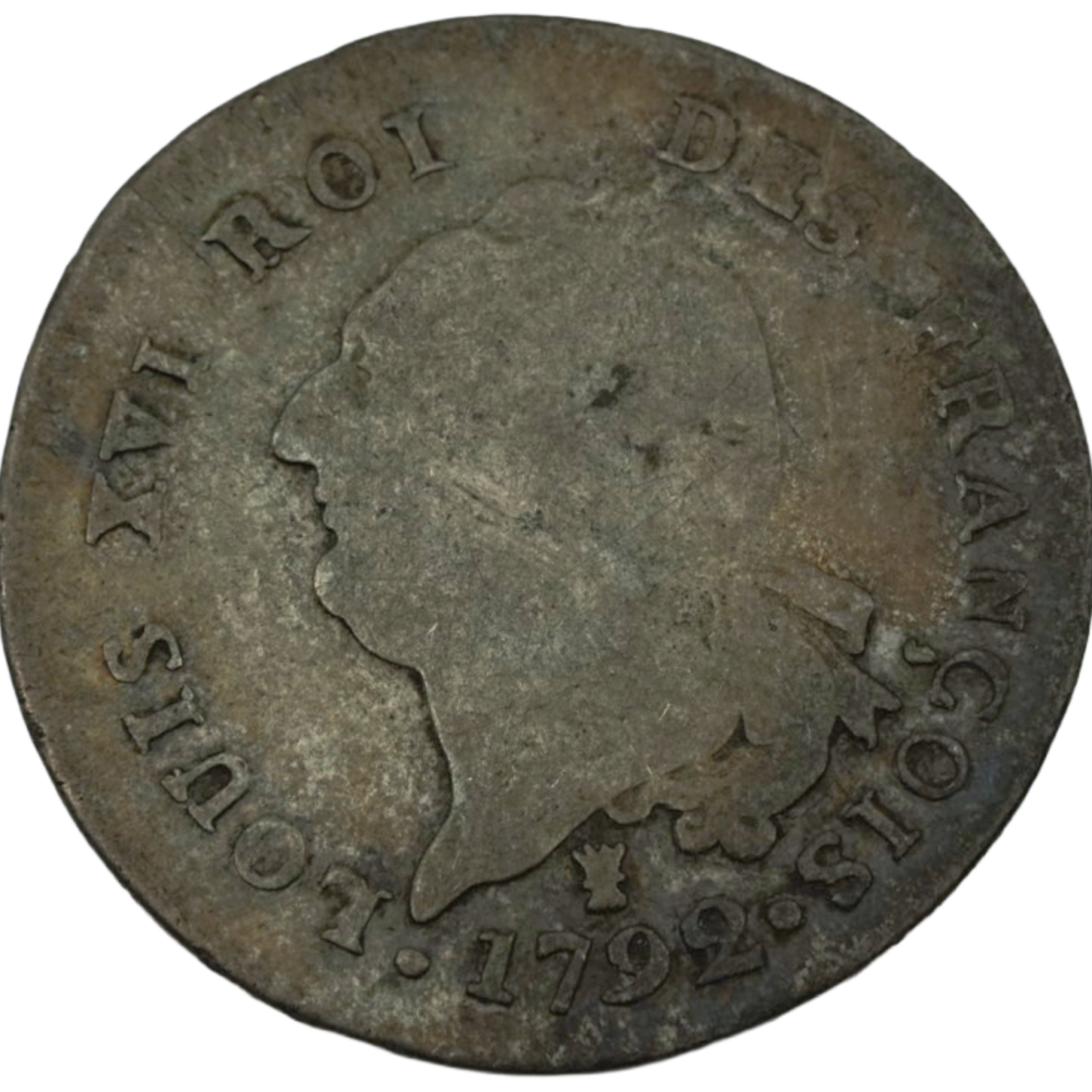 Ag 30 Sols 1792 Louis XVI