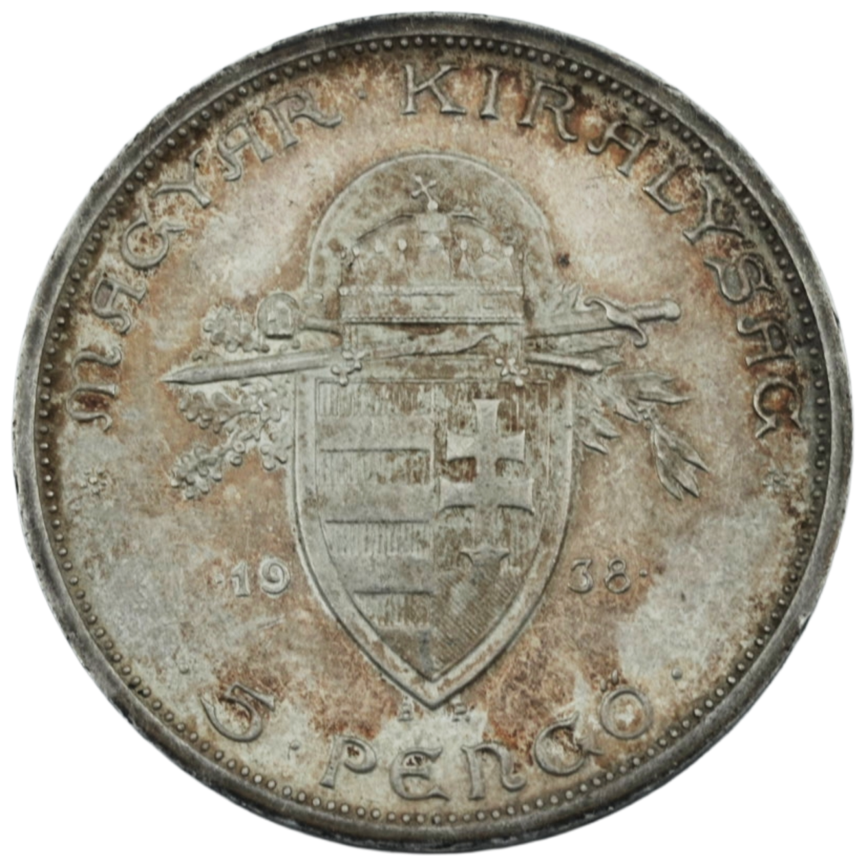 Ag 5 Pengo 1938 Hongarije