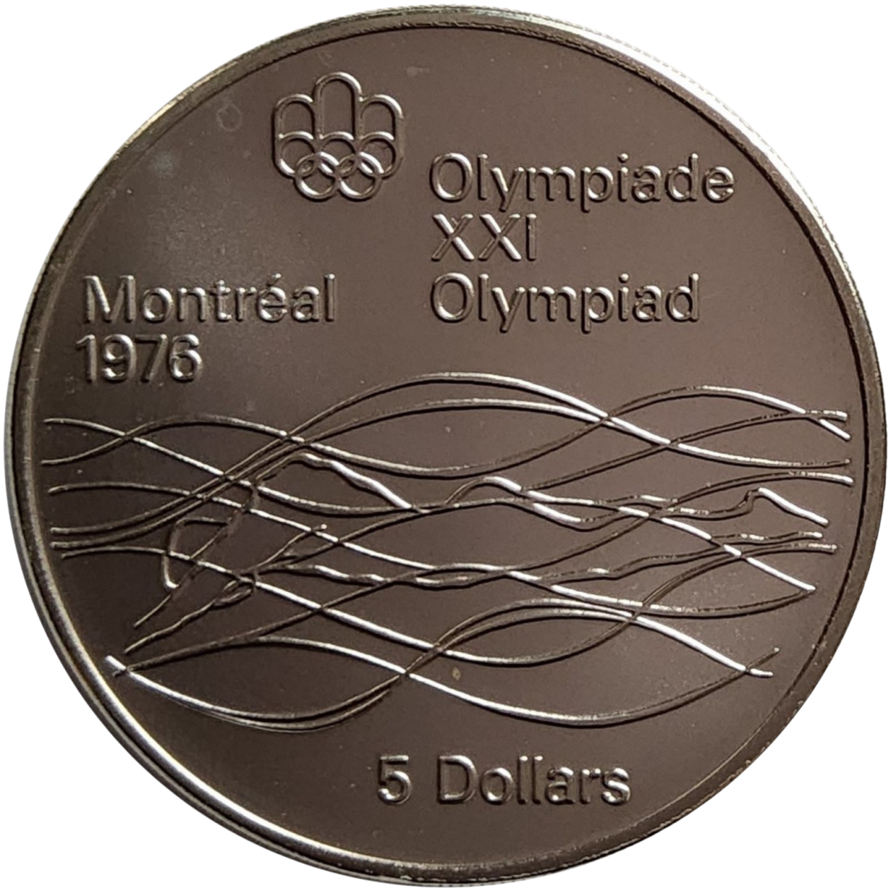 Ag 5 dollars Olympiade Montréal swimming