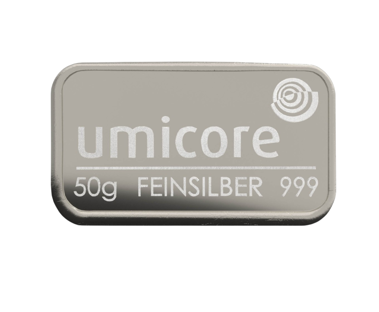 Ag 50 gram zilverbaar