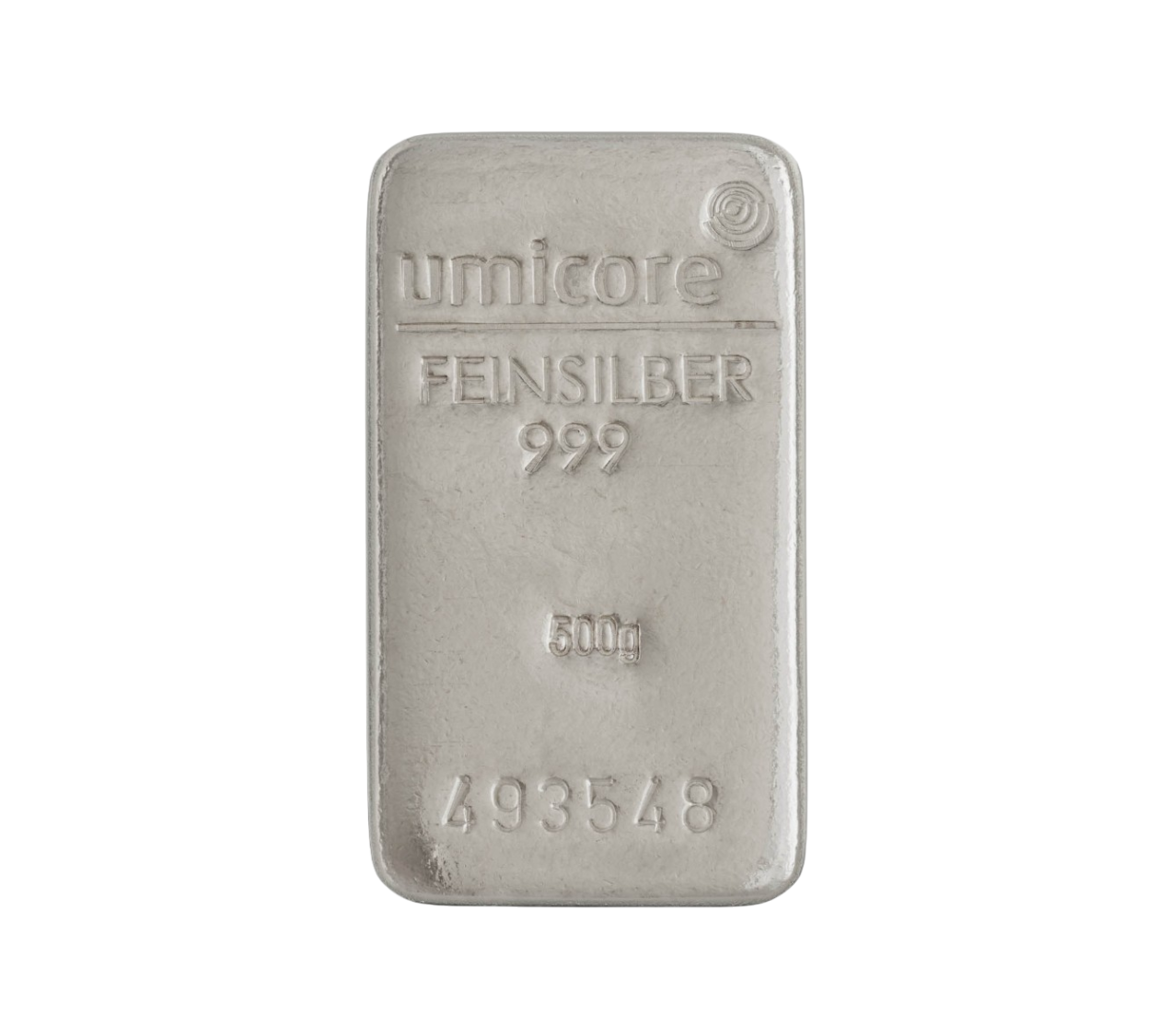 Ag 500 gram zilverbaar