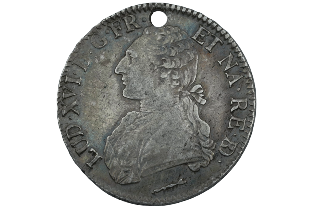 Ag Ecu 1784 Lodewijk XVI 1