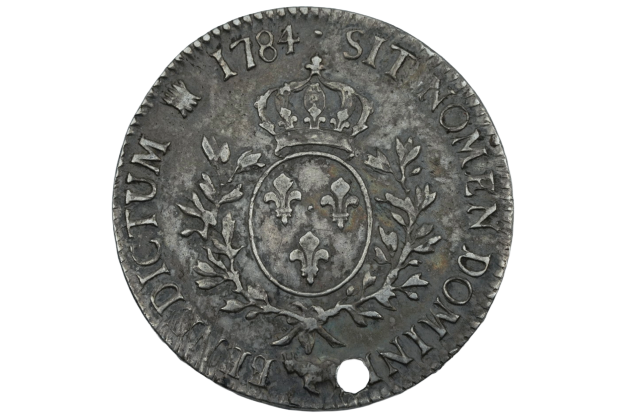 Ag Ecu 1784 Lodewijk XVI