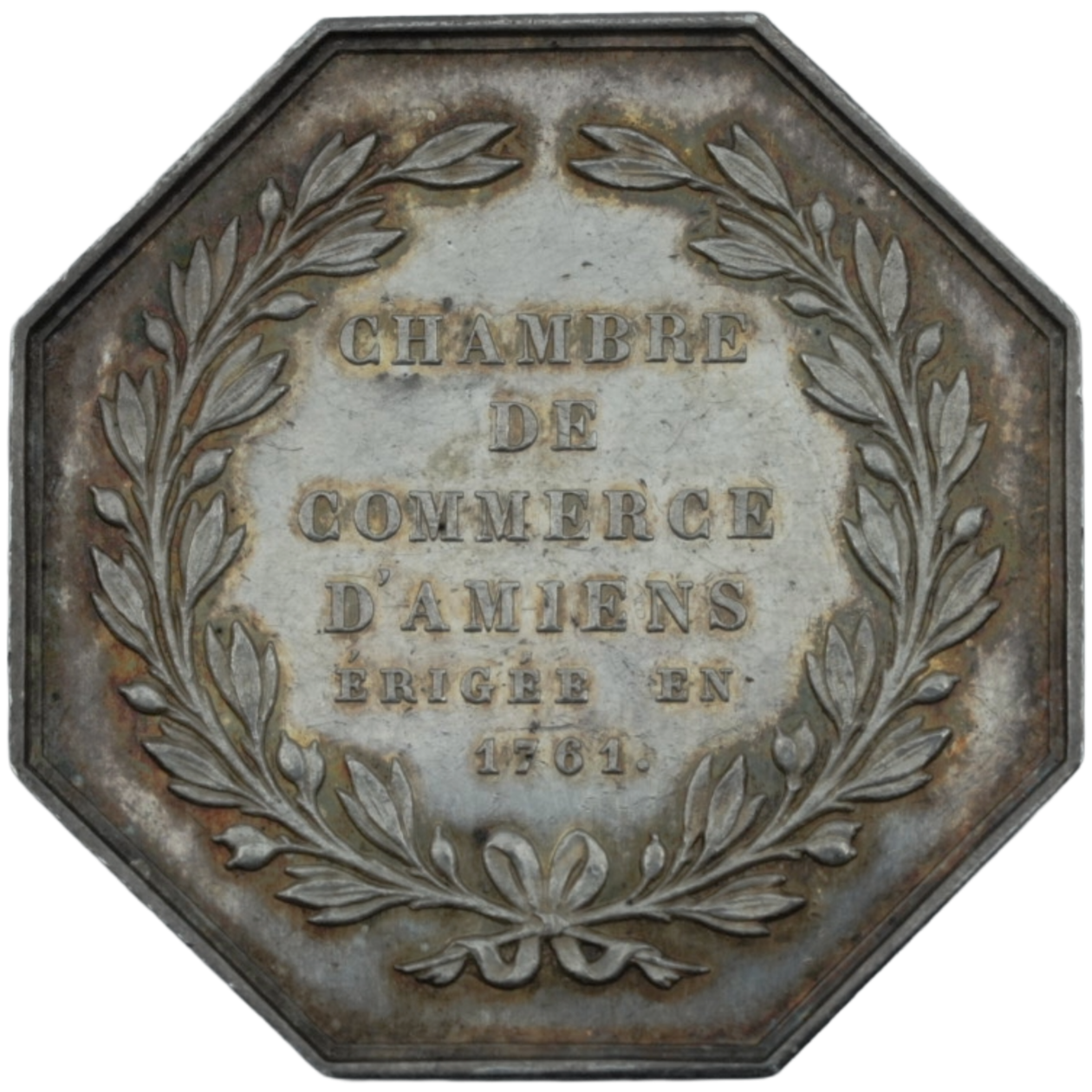 Ag Jeton Chambres des commerce d Amiens 1761