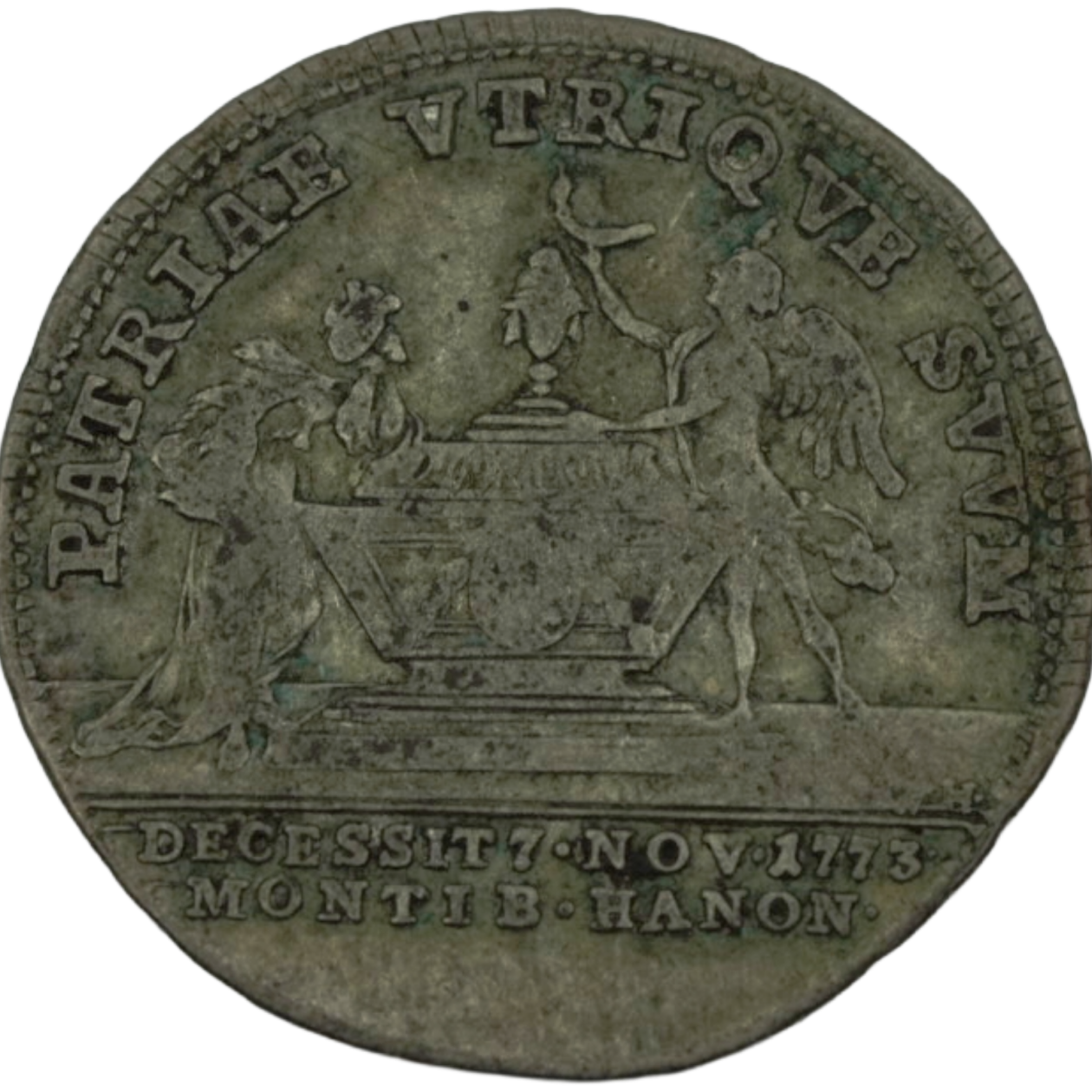 Ag Jeton overlijden Anne Charlotte van Lotharingen 1773