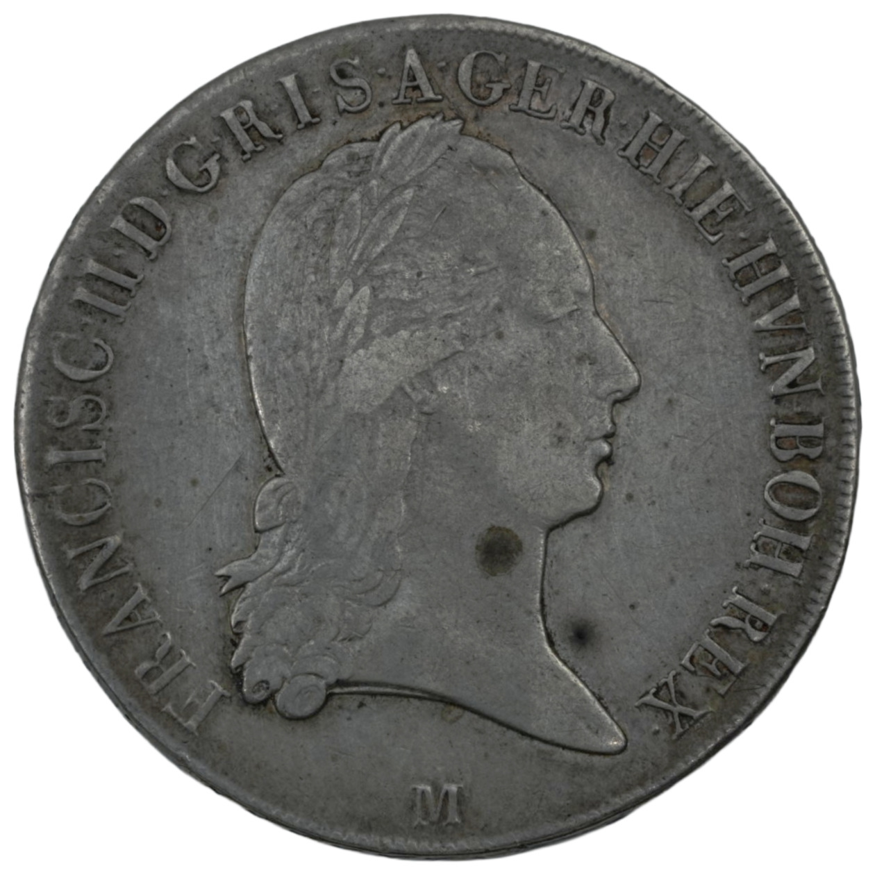 Ag Kroonthaler 1796 M Francis II 1