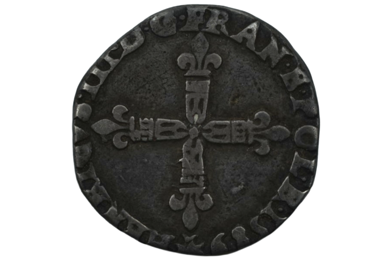 Ag Quart décu 1589 Henri III