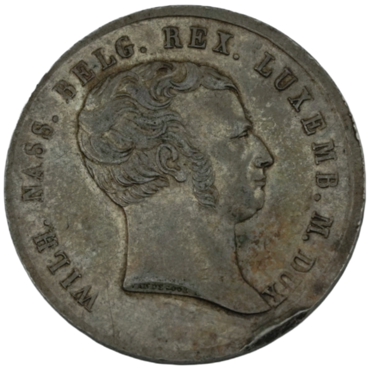 Ag Strooipenning Willem I voor Brussel 1815