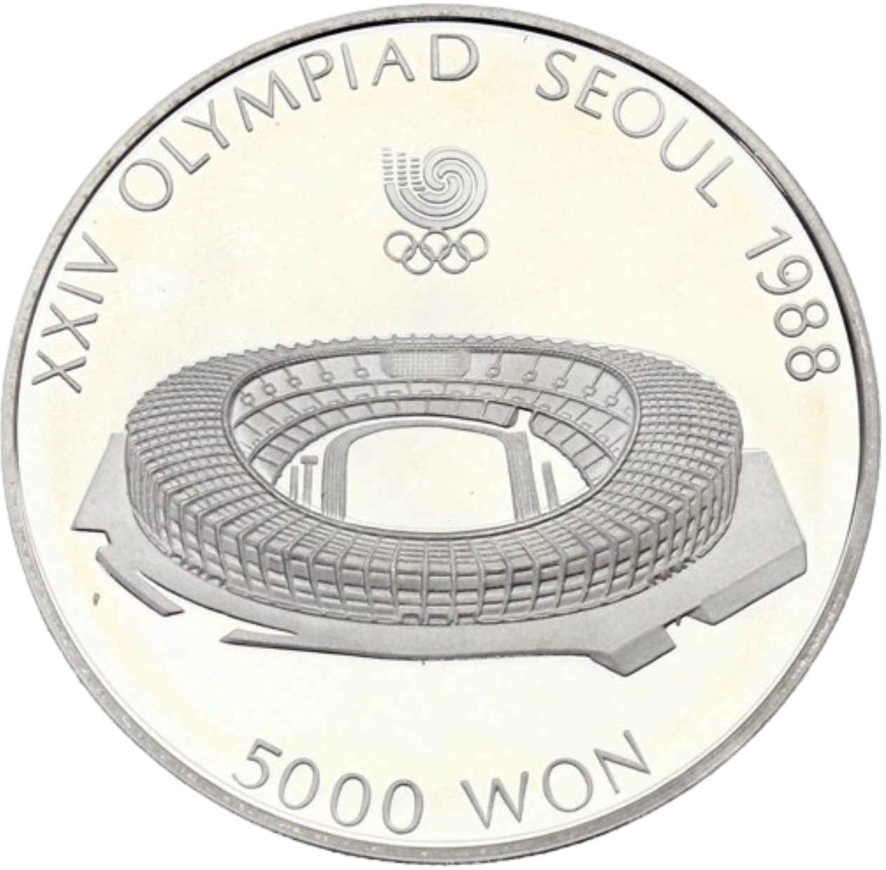 Ag 1988 Olympics 5000 Won South Korea Stadium removebg preview