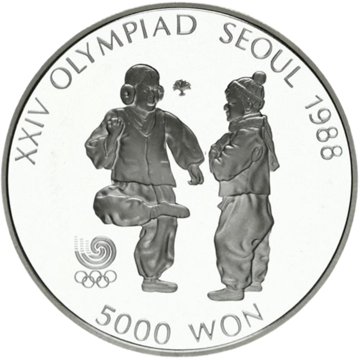 Ag 1988 Olympics 5000 Won South Korea removebg preview