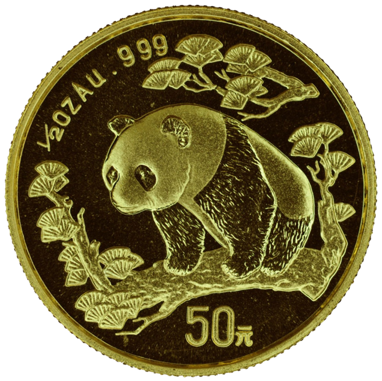 Au 1 2 Oz Panda 1997